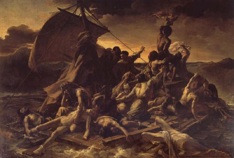 Theodore Gericault The raft of the Meduse Sweden oil painting art